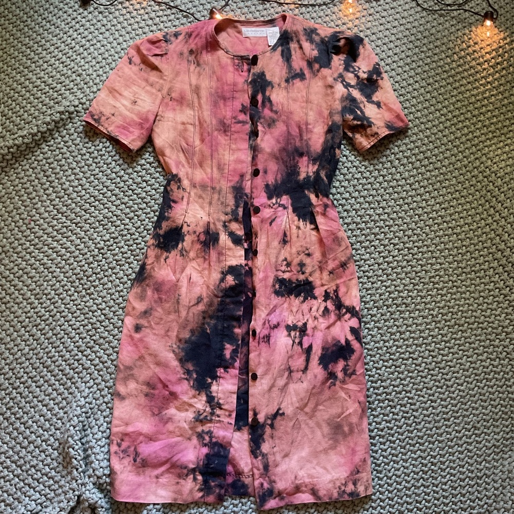 Vintage upcycled Liz Claiborne dress